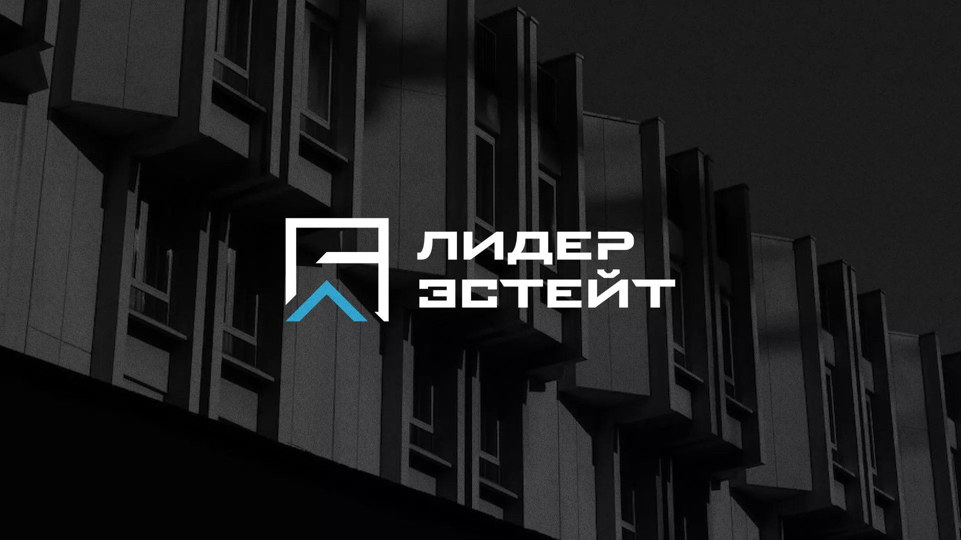 Разработка логотипа агентства недвижимости «Лидер Эстейт» в Ивангороде