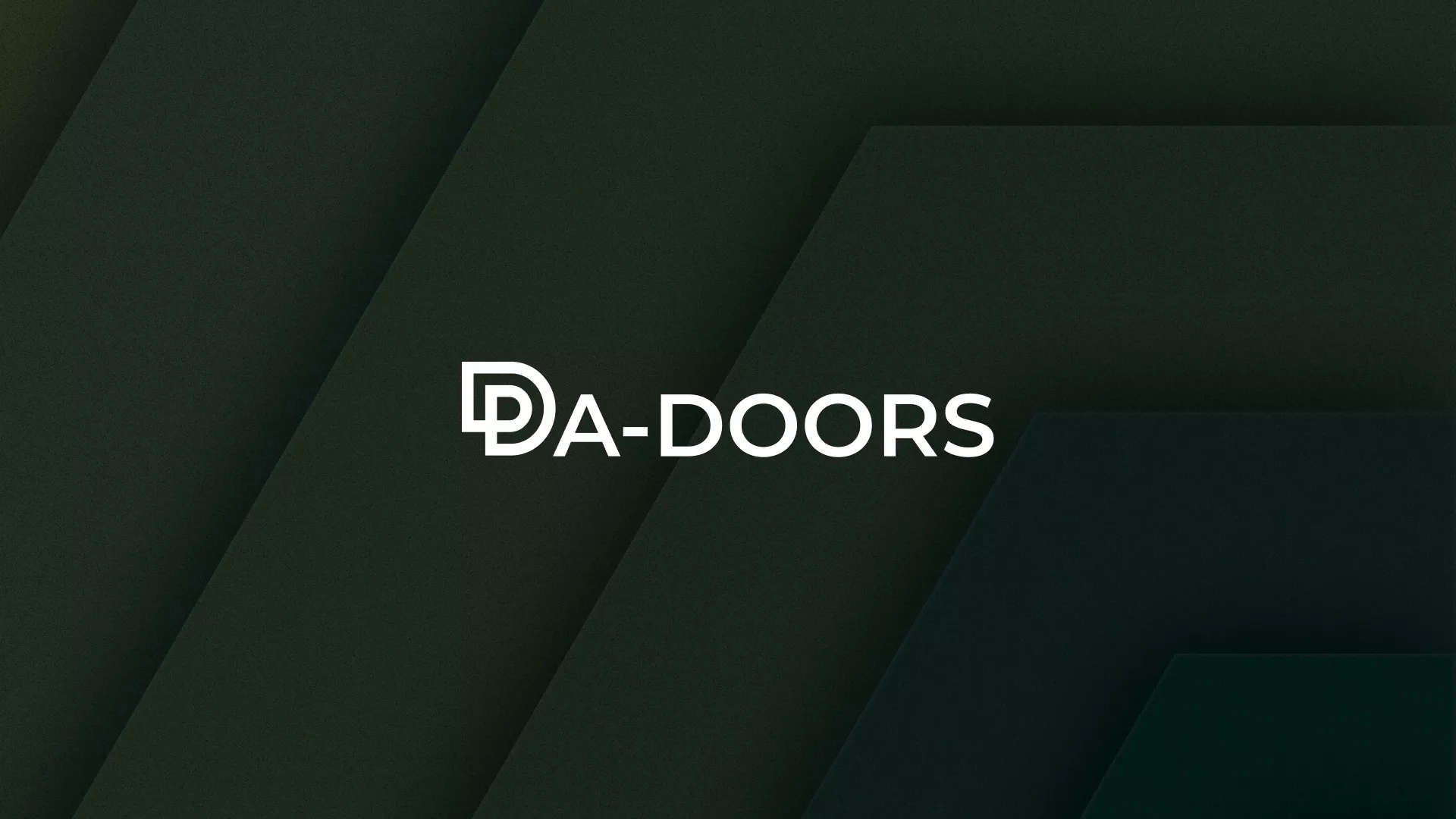 Создание логотипа компании «DA-DOORS» в Ивангороде